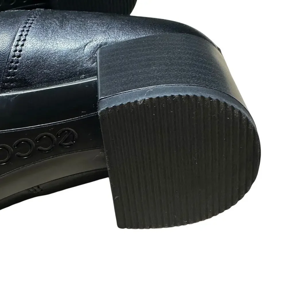 Ecco Shape 35 Sartorelle Chelsea Boot Black Women's Size 6.5 New Without Box - Picture 8 of 11